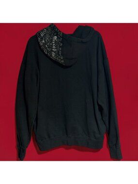 Speed & Strength Motorcycle Moto Zip-Up Hoodie Black Men’s Size XL